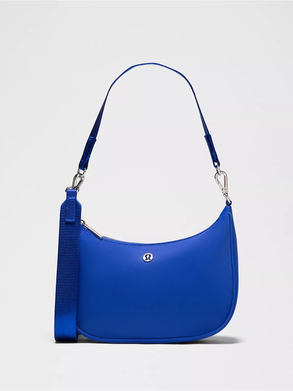 Lululemon City Essentials Small Shoulder Bag 3L- Beach Ball Blue/Silver